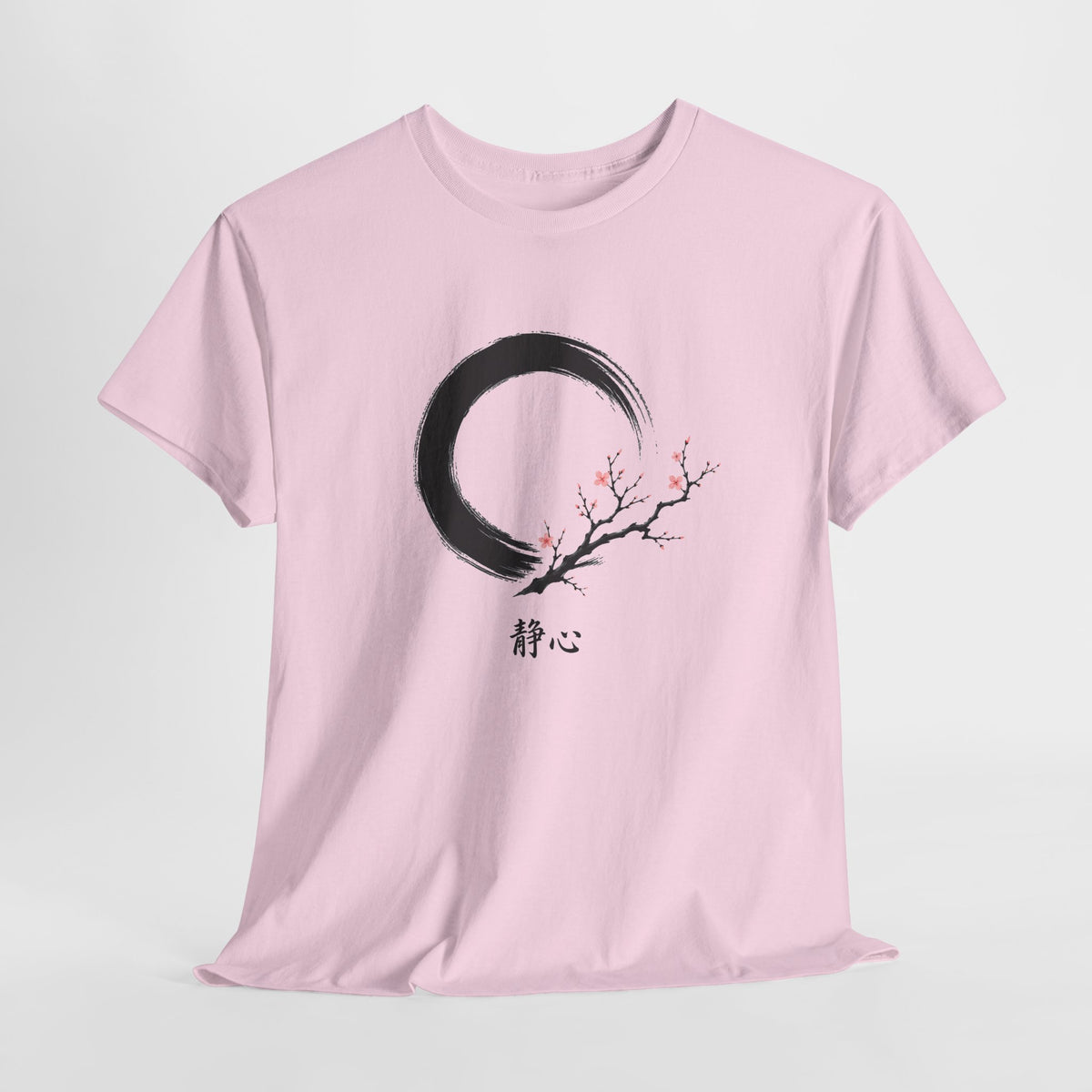 Zen Enso with Sakura Branch