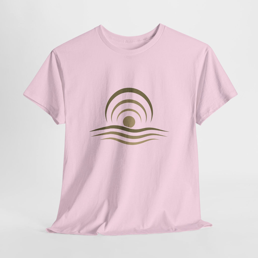 Minimalist Ocean Sunset T-Shirt