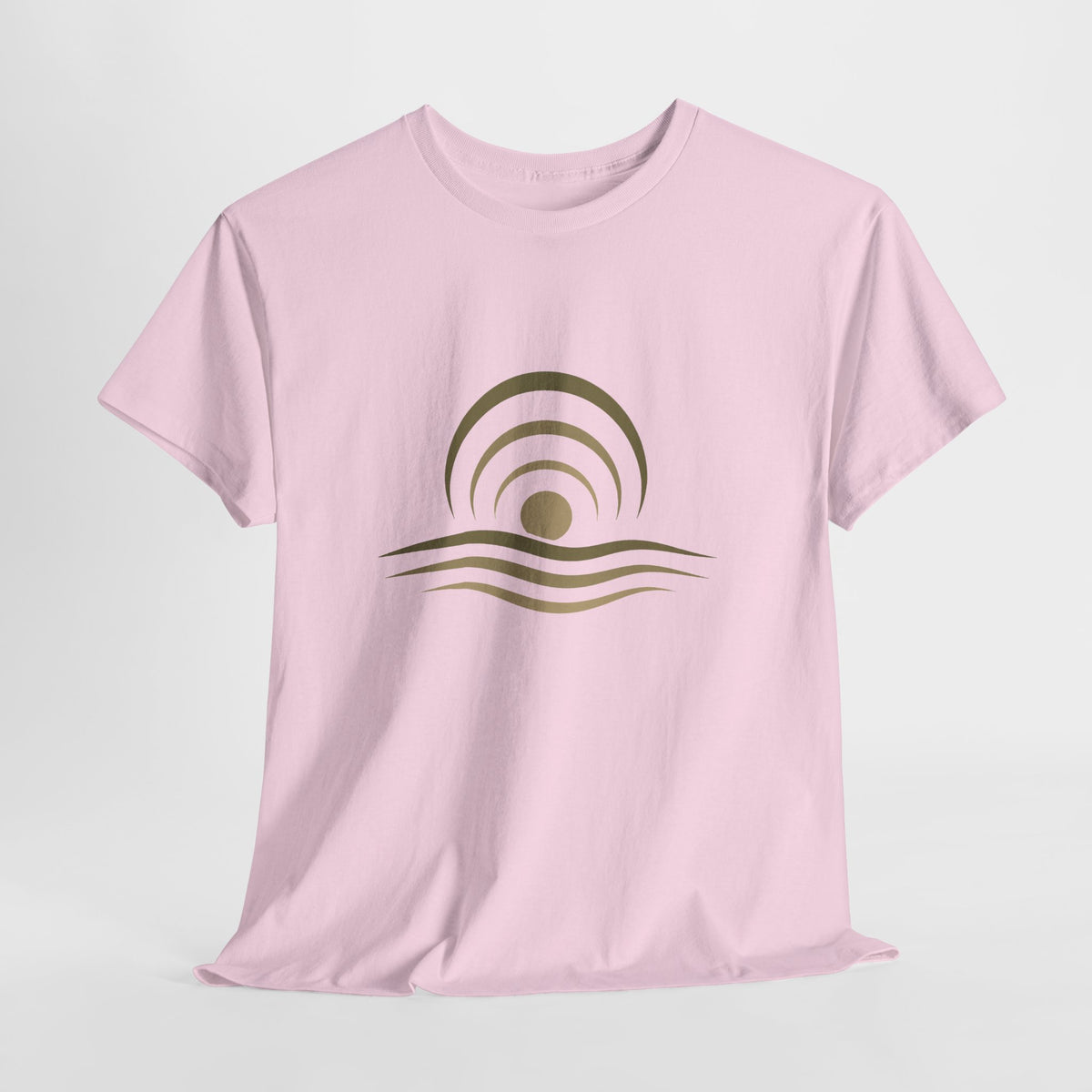 Minimalist Ocean Sunset T-Shirt