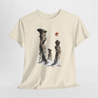 Ink-Wash Hoodoo Landscape T-Shirt
