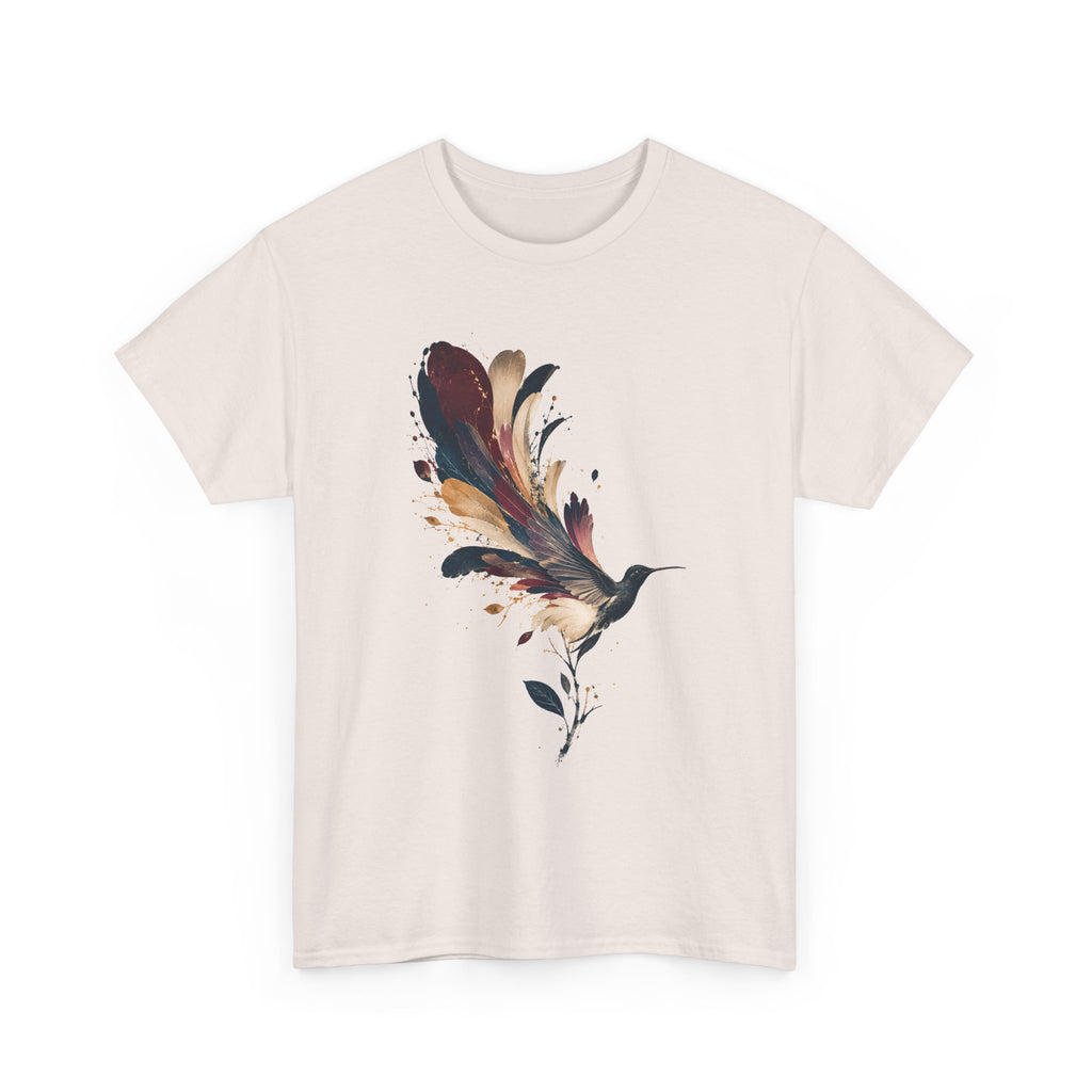 Hummingbird and Floral Wing Tee