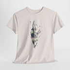Crystal and Botanical Illustration T-Shirt