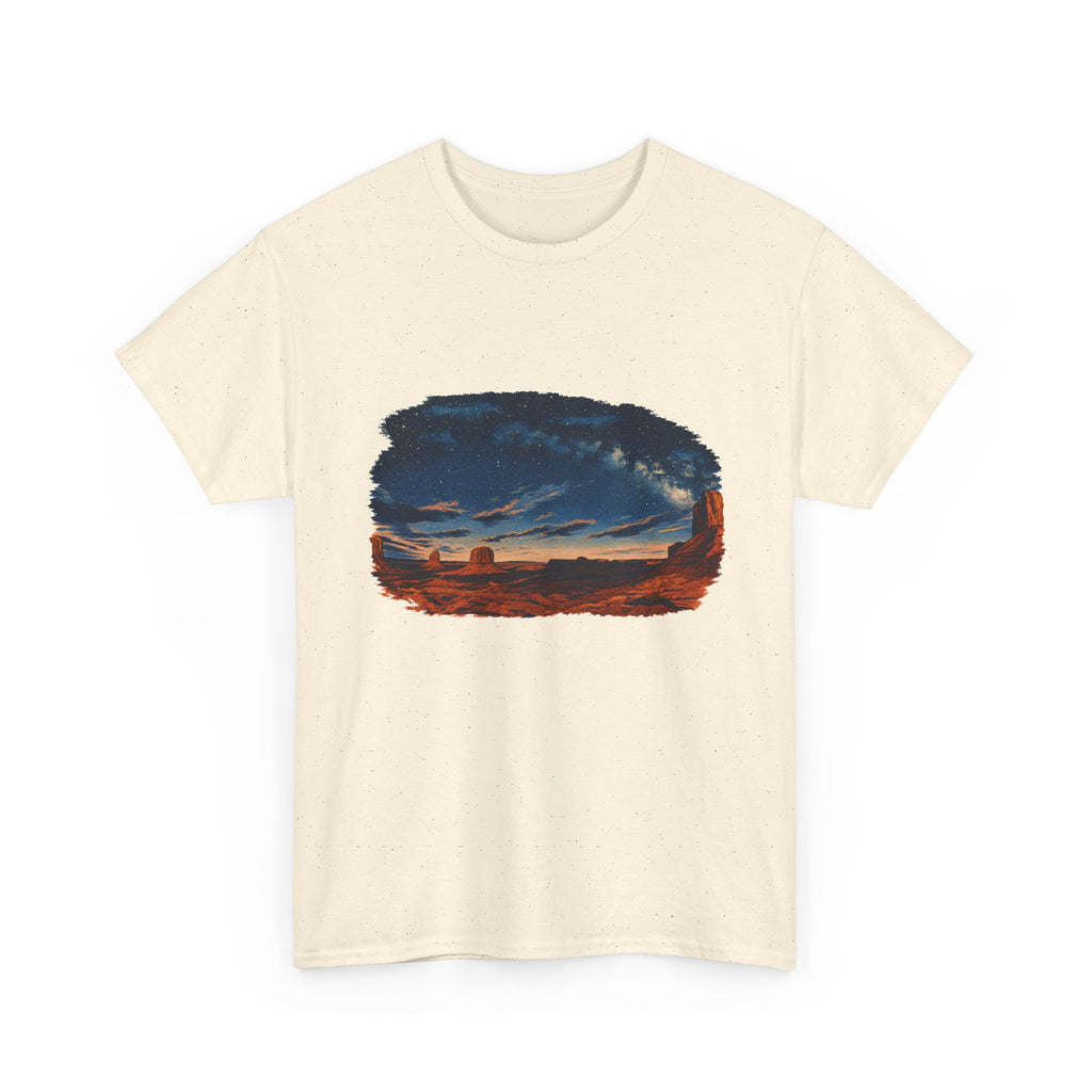 Milky Way Over Desert Buttes T-Shirt