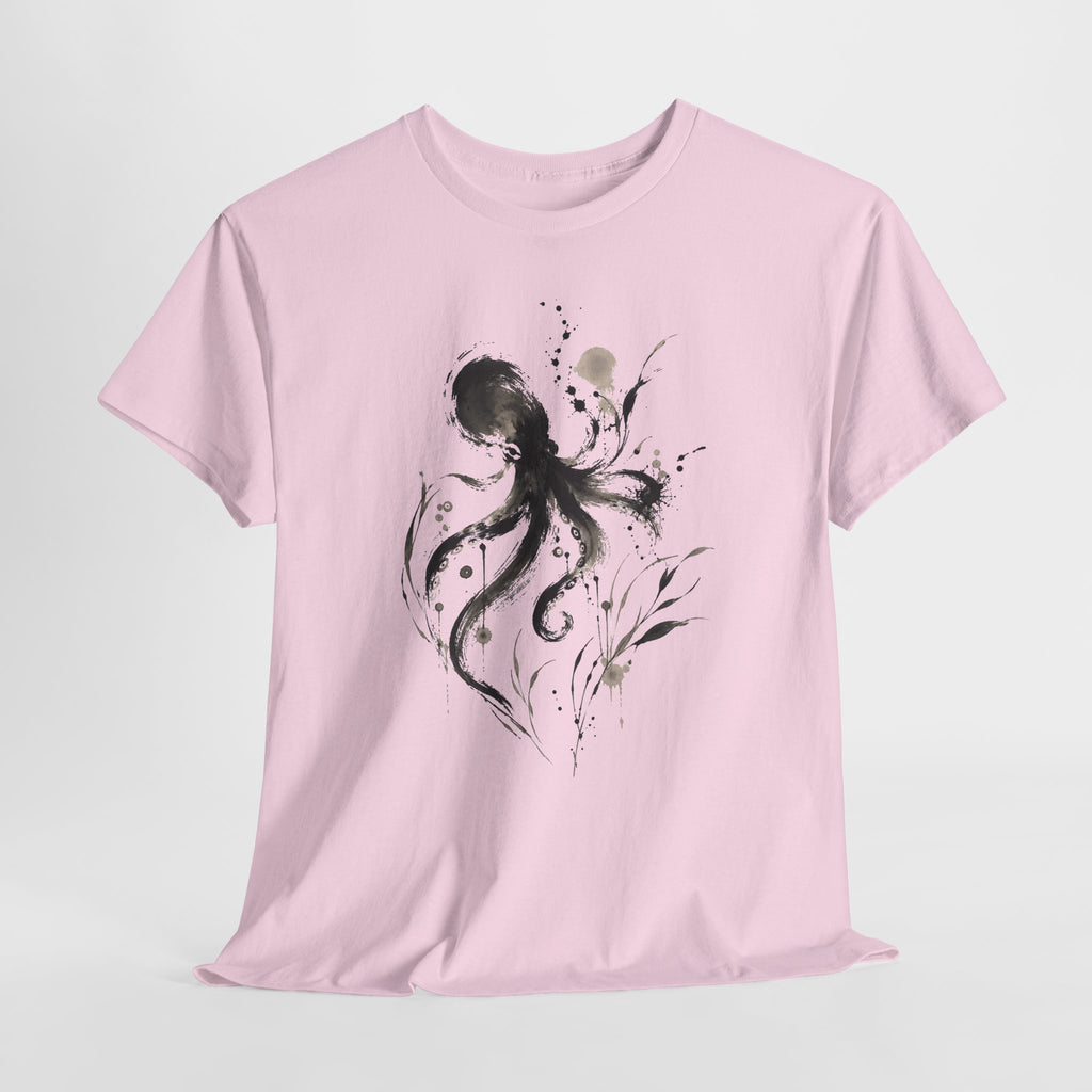 Octopus in Flowing Ink T-Shirt