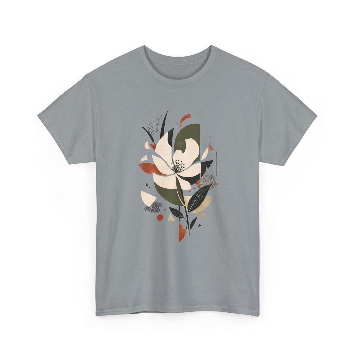 Botanical Flower Collage T-Shirt