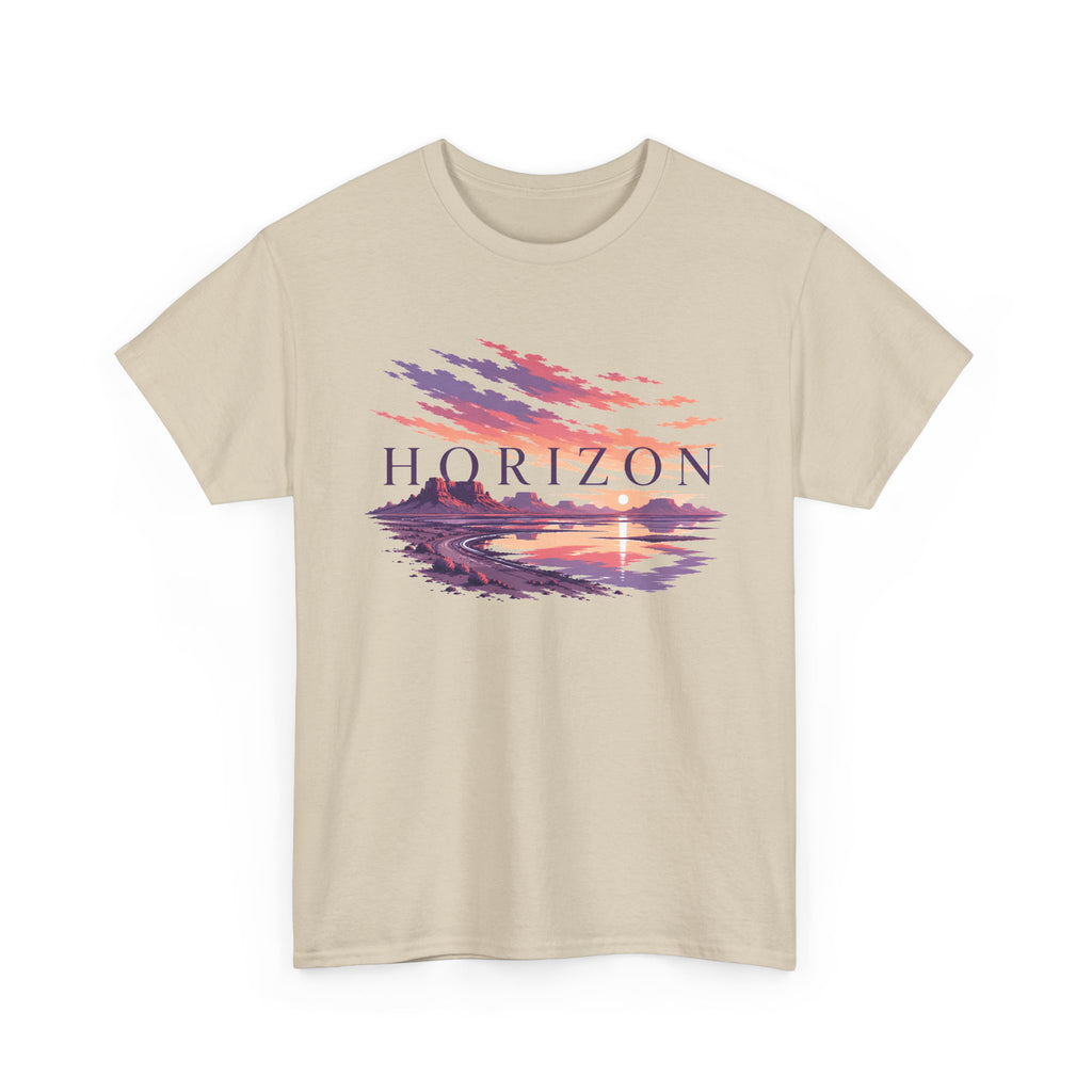 Watercolour Horizon at Sunset T-Shirt