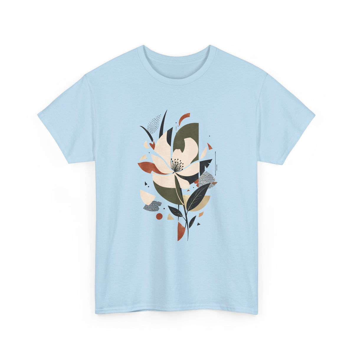 Botanical Flower Collage T-Shirt