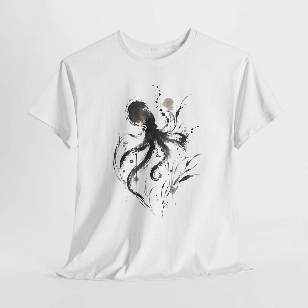 Octopus in Flowing Ink T-Shirt