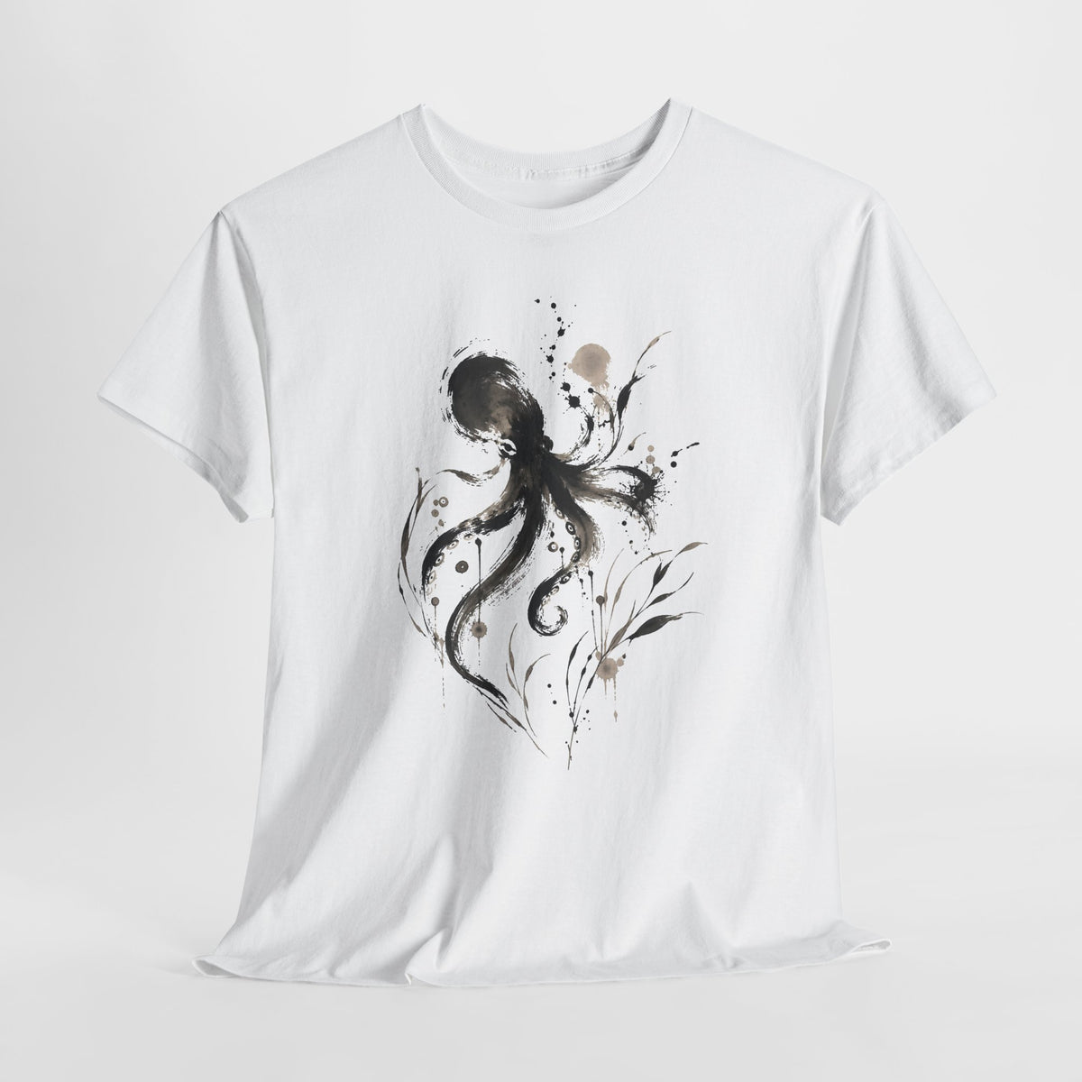 Octopus in Flowing Ink T-Shirt
