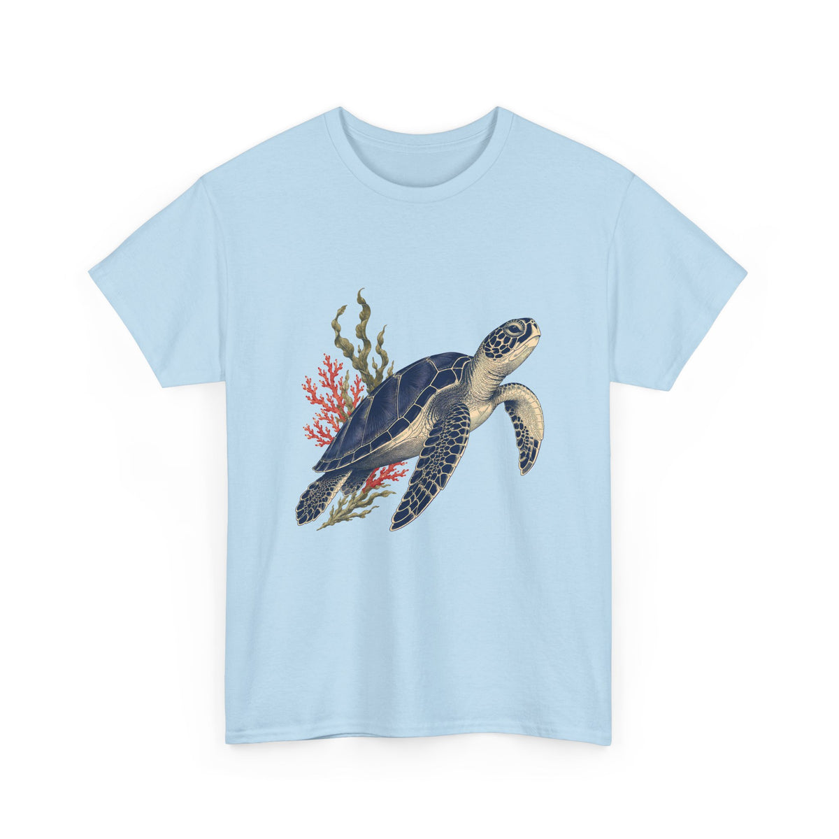 Sea Turtle and Coral T-Shirt