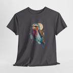 Vibrant Geometric Bird Portrait T-Shirt