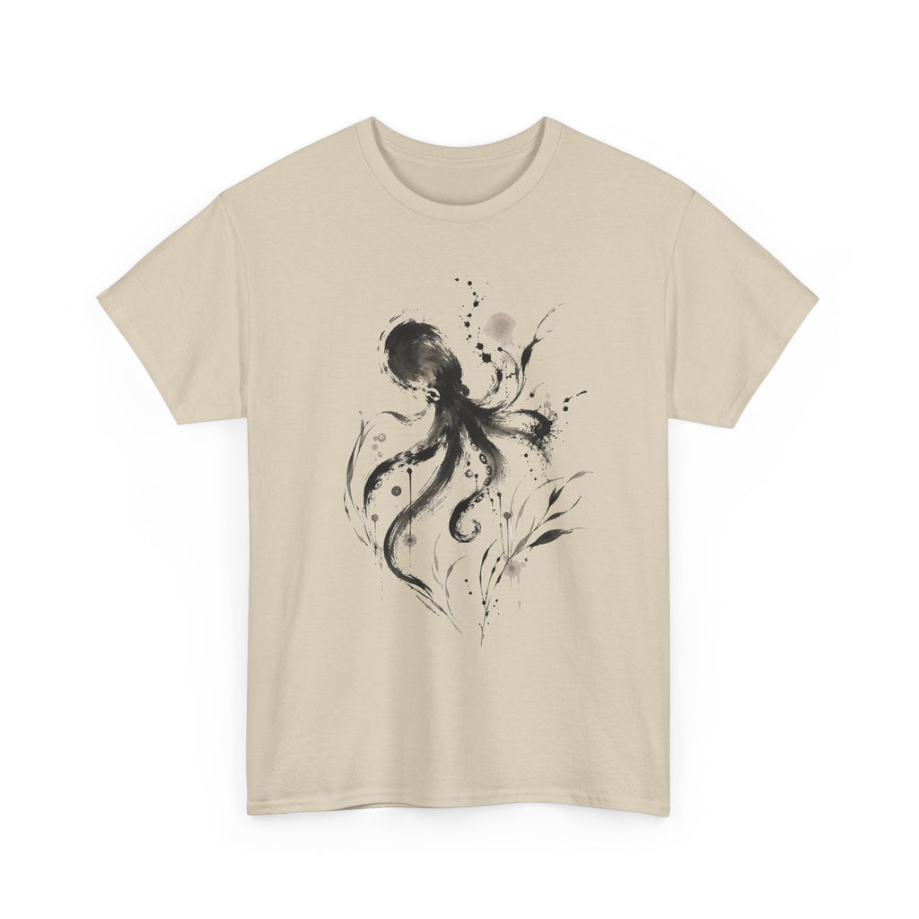 Octopus in Flowing Ink T-Shirt