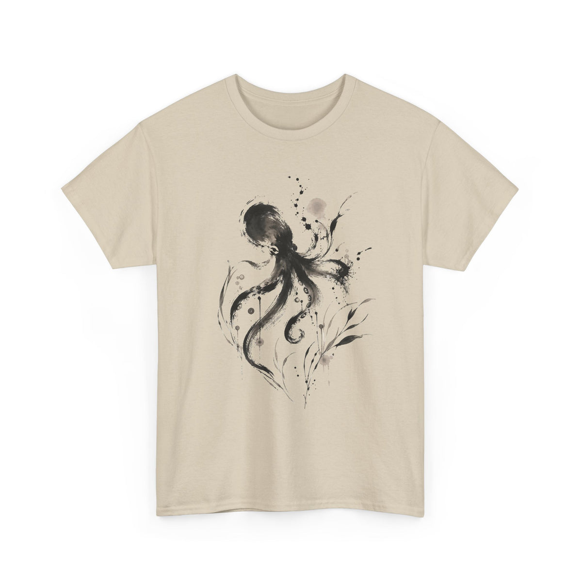 Octopus in Flowing Ink T-Shirt