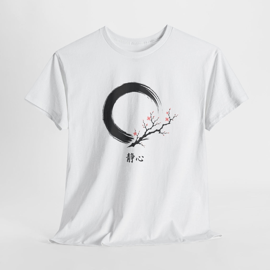 Zen Enso with Sakura Branch