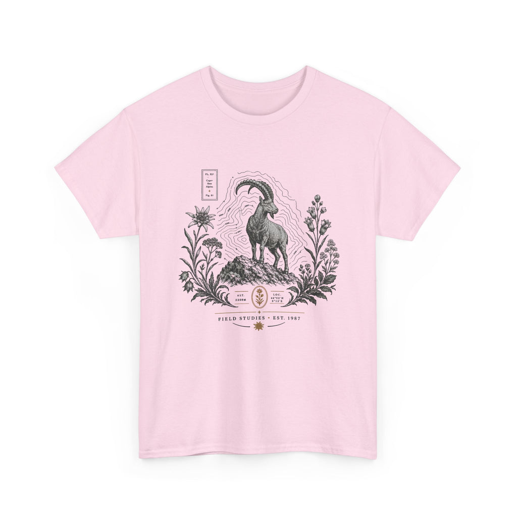Vintage Alpine Ibex Field Studies Emblem T-Shirt