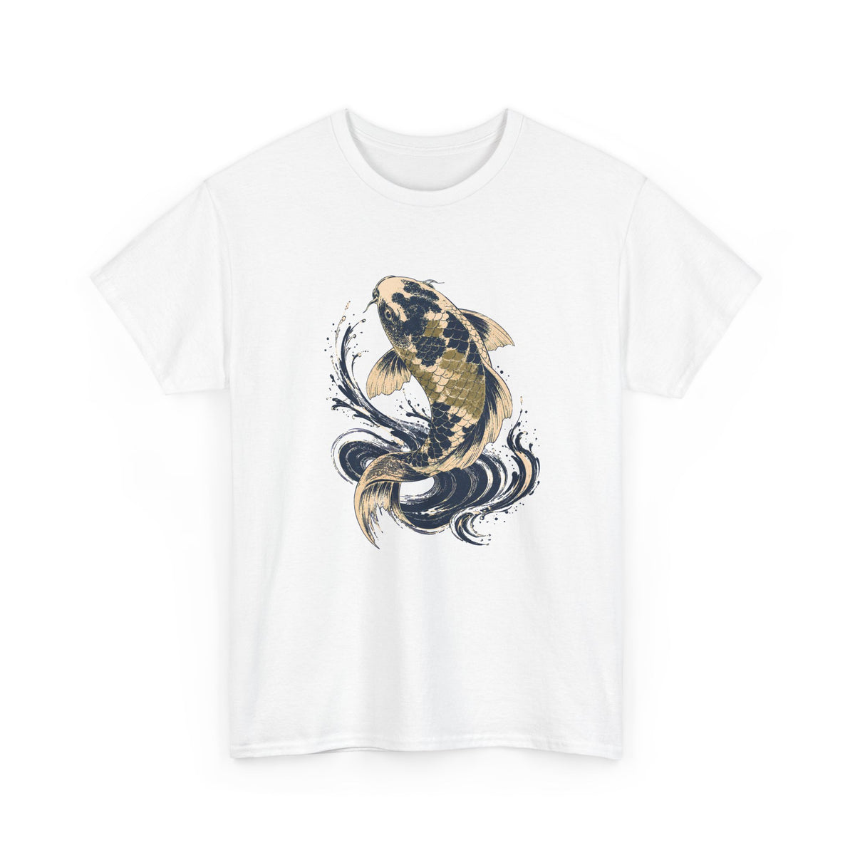 Koi in Swirling Waters T-Shirt