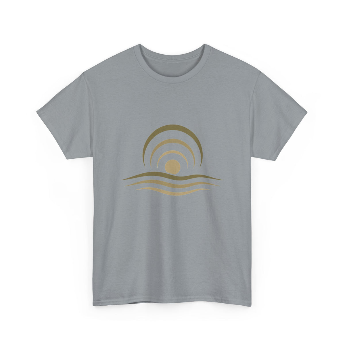 Minimalist Ocean Sunset T-Shirt