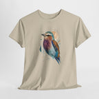 Vibrant Geometric Bird Portrait T-Shirt