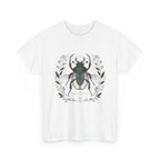 Scarab Botanical Emblem T-Shirt