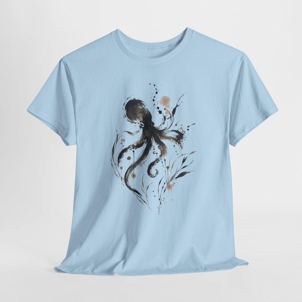 Octopus in Flowing Ink T-Shirt