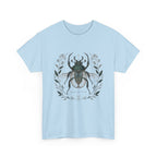 Scarab Botanical Emblem T-Shirt