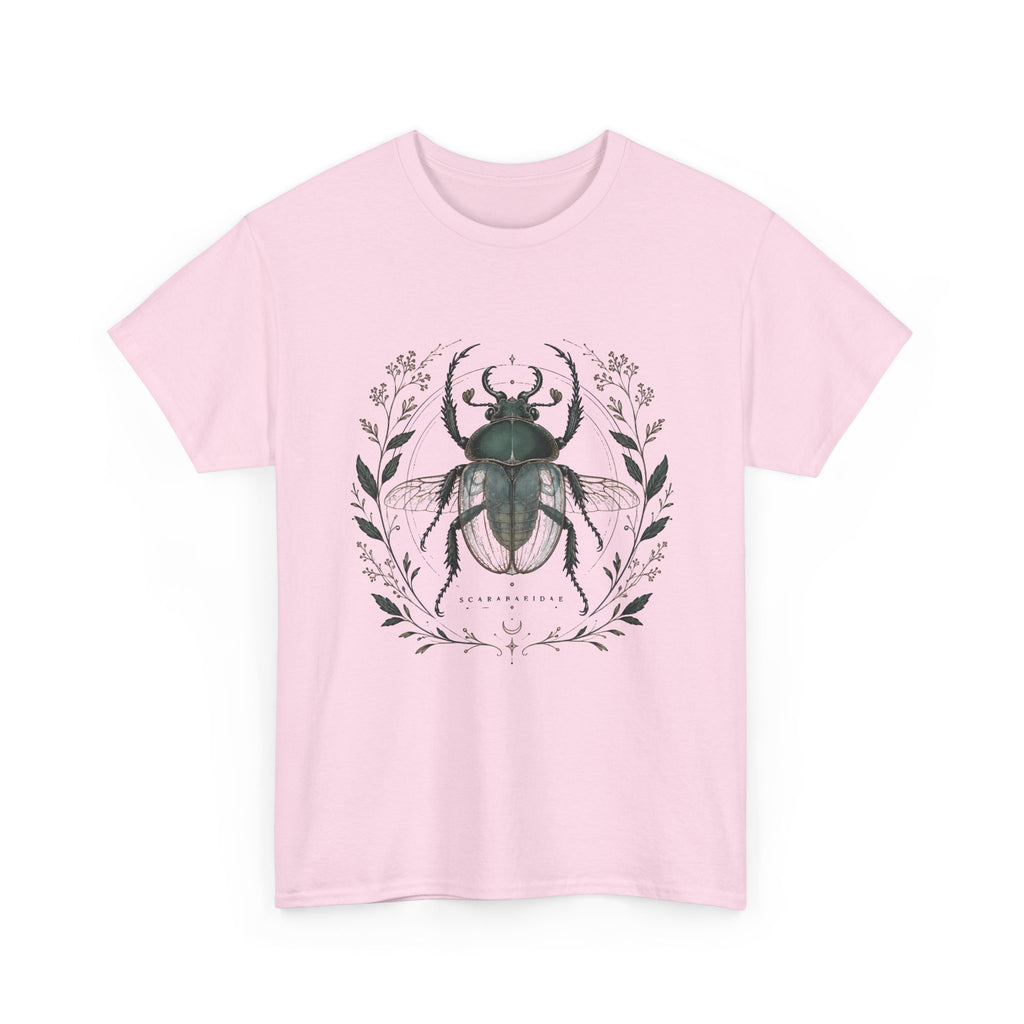 Scarab Botanical Emblem T-Shirt