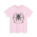 Scarab Botanical Emblem T-Shirt