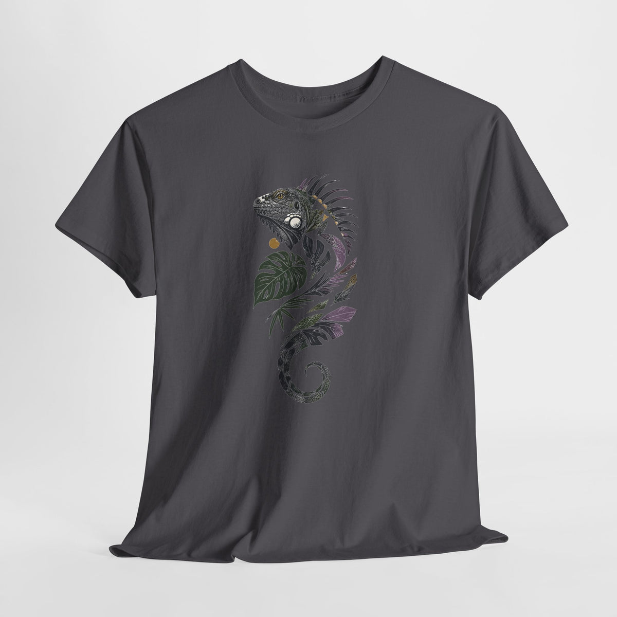Iguana with Tropical Foliage T-Shirt