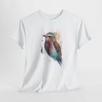 Vibrant Geometric Bird Portrait T-Shirt