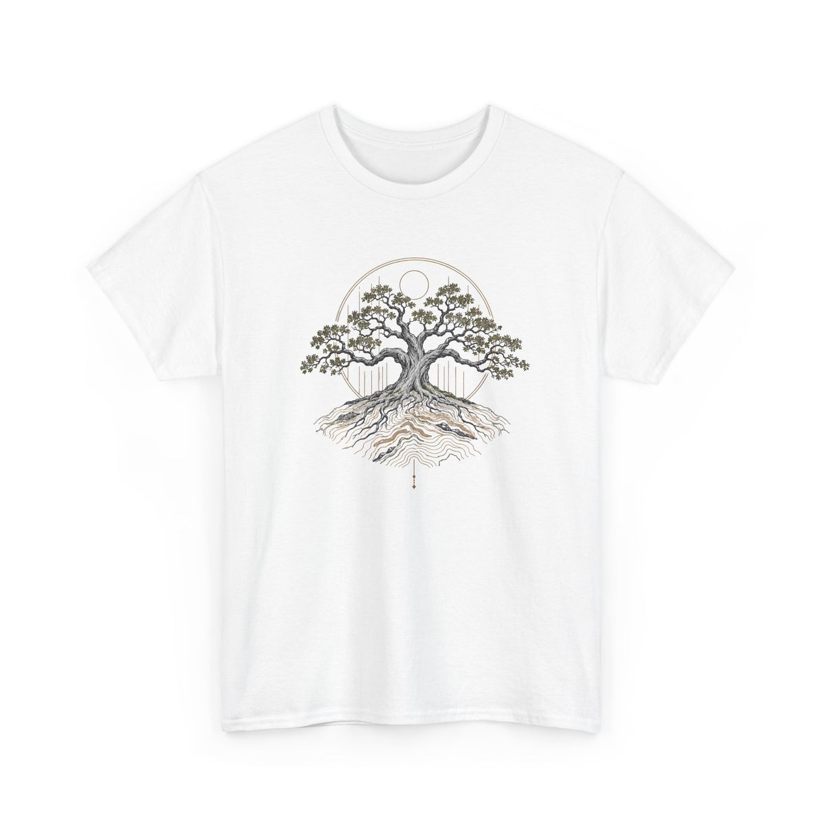 Ancient Bonsai Gold Tree T-Shirt