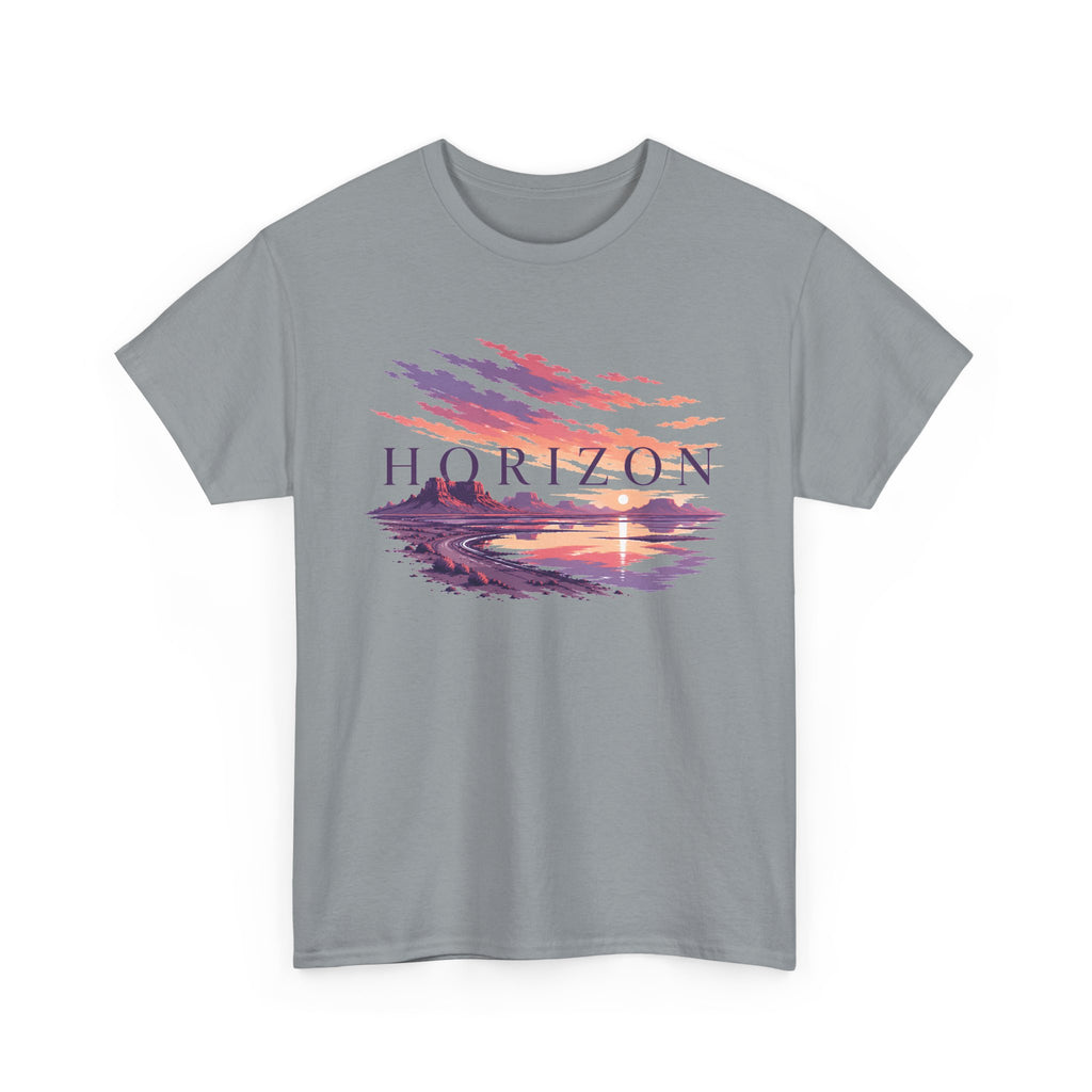 Watercolour Horizon at Sunset T-Shirt