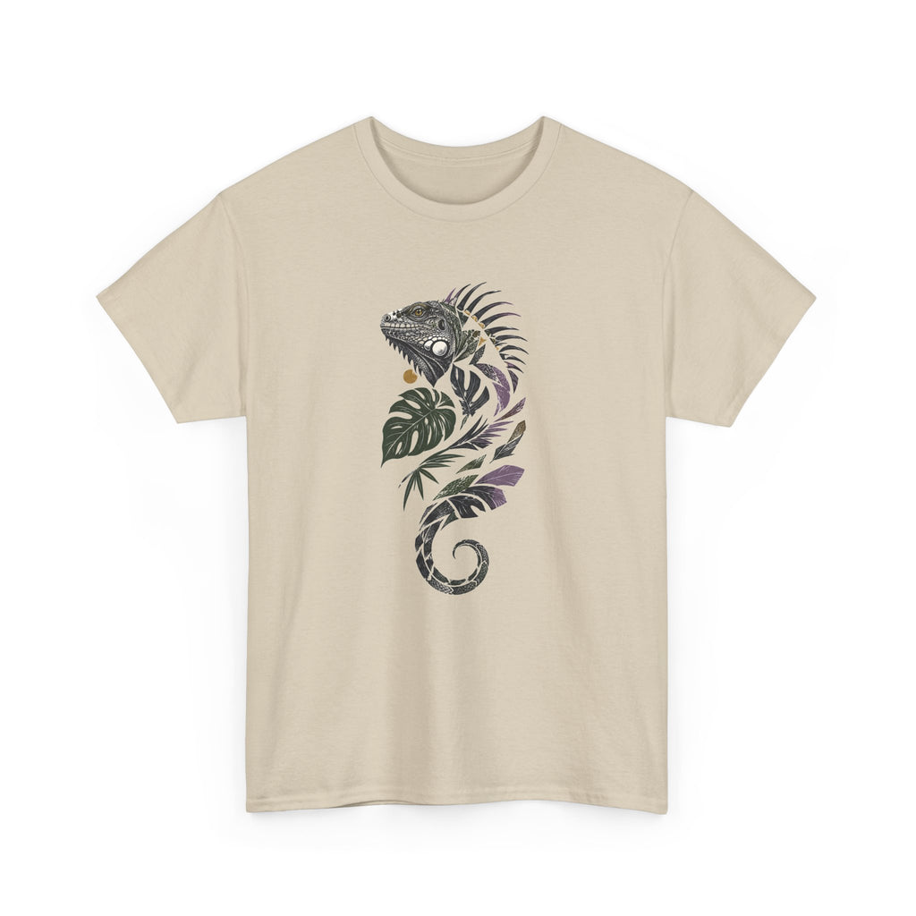 Iguana with Tropical Foliage T-Shirt